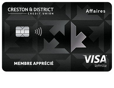 Business Card - Visa Infinite Affaires*