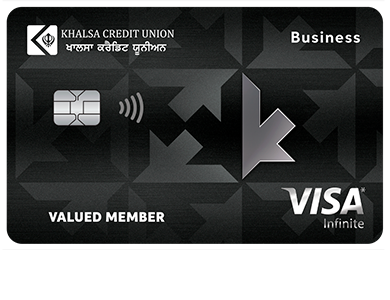 Business Card - Visa Infinite Business* Card