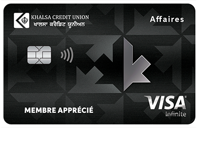 Business Card - Visa Infinite Affaires*