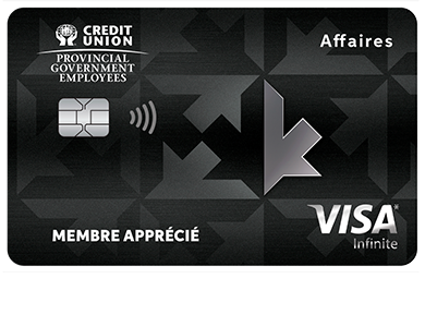 Business Card - Visa Infinite Affaires*