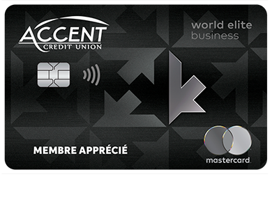 Business Card - World Elite<sup>MD</sup>&nbsp;Mastercard pour entreprise