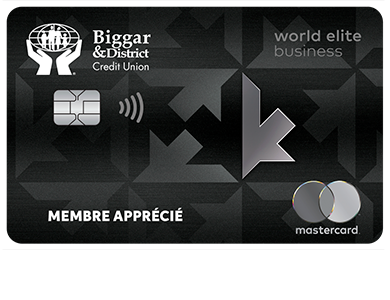 Business Card - World Elite<sup>MD</sup>&nbsp;Mastercard pour entreprise