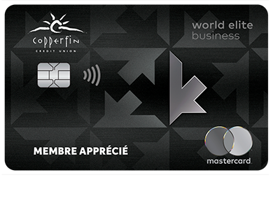 Business Card - World Elite<sup>MD</sup>&nbsp;Mastercard pour entreprise