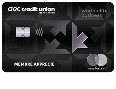 Business Card - World Elite<sup>MD</sup>&nbsp;Mastercard pour entreprise