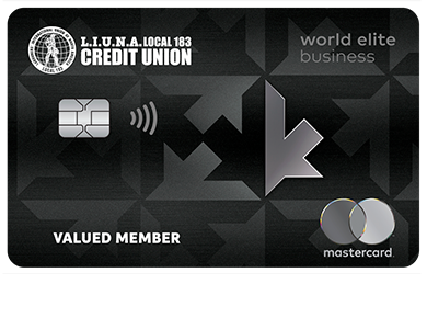 Business Card - World Elite<sup>®</sup> Business Mastercard