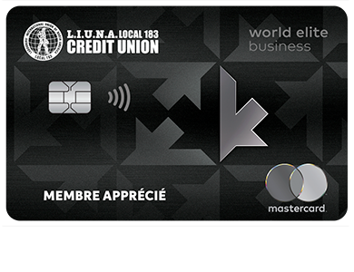 Business Card - World Elite<sup>MD</sup>&nbsp;Mastercard pour entreprise