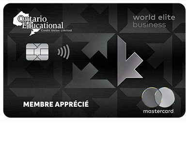 Business Card - World Elite<sup>MD</sup>&nbsp;Mastercard pour entreprise