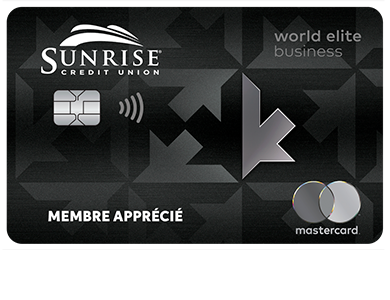 Business Card - World Elite<sup>MD</sup>&nbsp;Mastercard pour entreprise