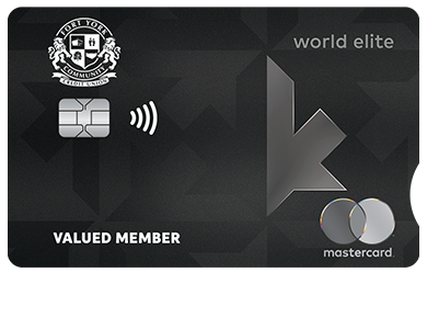 Personal Card - Cash Back World Elite<sup>®</sup>&nbsp;Mastercard