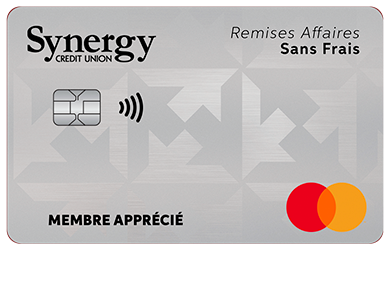 Business Card - Mastercard<sup>MD</sup> Remises Affaires sans frais