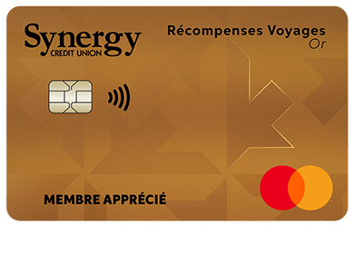 Personal Card - Mastercard<sup>MD </sup>Récompenses voyages Or<br>
<strong>Pour les titulaires de carte existants seulement</strong>