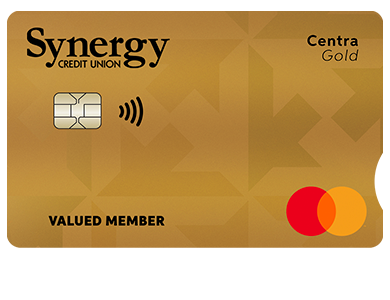 Personal Card - Centra Gold Mastercard<sup>®</sup>