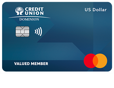 Personal Card - US Dollar Mastercard<sup><font size="2">®</font></sup>