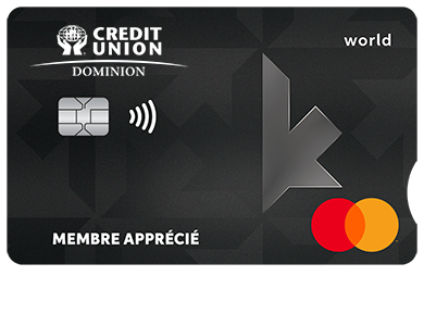 Personal Card - Mastercard<sup>MD</sup> World