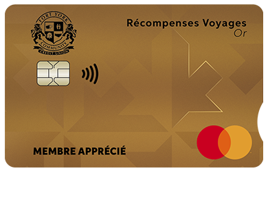 Personal Card - Mastercard<sup>MD </sup>Récompenses voyages Or<br>
<strong>Pour les titulaires de carte existants seulement</strong>