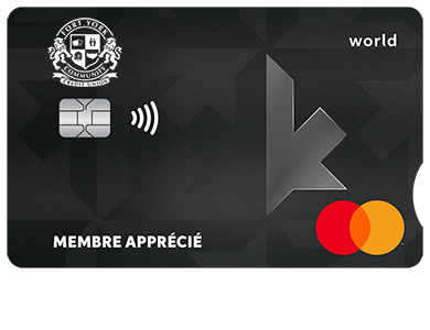 Personal Card - Mastercard<sup>MD</sup> World